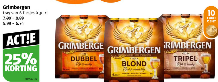 Grimbergen   speciaalbier folder aanbieding bij  Poiesz - details