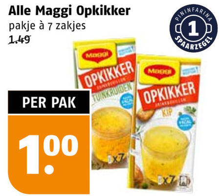 Maggi   bouillon folder aanbieding bij  Poiesz - details