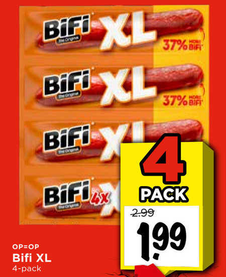 Bifi   bierworstjes folder aanbieding bij  Vomar - details