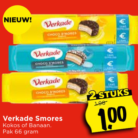 Verkade   biscuits folder aanbieding bij  Vomar - details