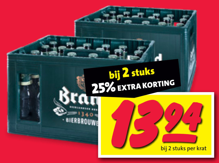 Brand   krat bier folder aanbieding bij  Nettorama - details
