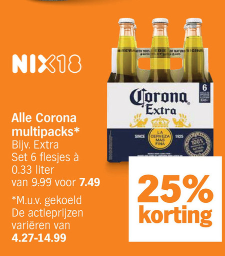 Corona   speciaalbier folder aanbieding bij  Albert&nbsp;Heijn - details