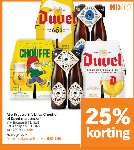 Brouwerij t IJ   speciaalbier folder aanbieding bij  Albert&nbsp;Heijn - details