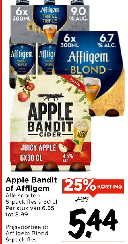 Apple bandit   speciaalbier, appelcider folder aanbieding bij  Vomar - details