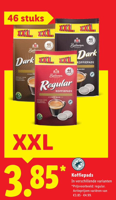 Bellarom   koffiepad folder aanbieding bij  Lidl - details