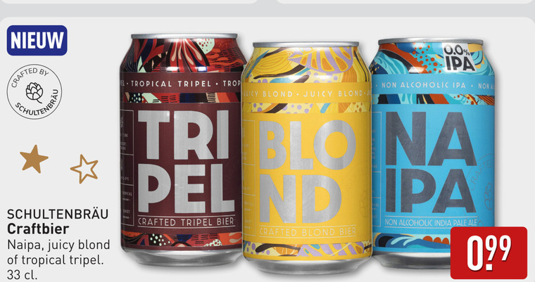 Schultenbrau   speciaalbier folder aanbieding bij  Aldi - details