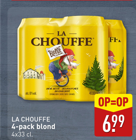 La Chouffe   speciaalbier folder aanbieding bij  Aldi - details