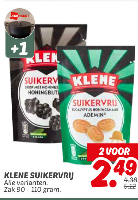 Klene   drop folder aanbieding bij  Dekamarkt - details