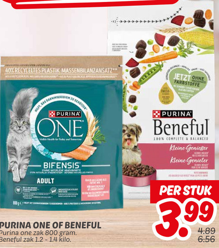 Beneful   hondenvoer, kattenvoer folder aanbieding bij  Dekamarkt - details