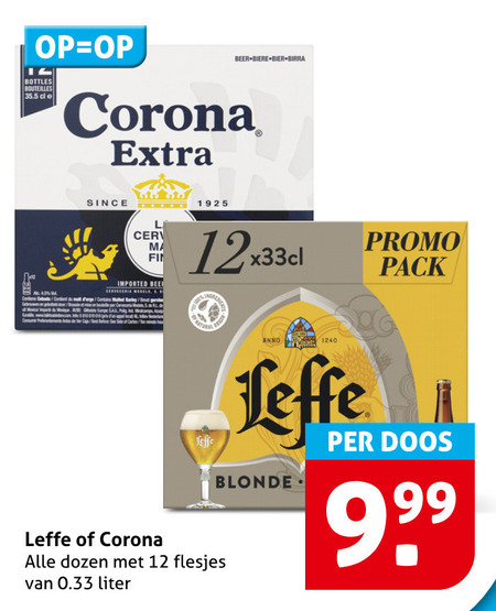 Leffe   speciaalbier folder aanbieding bij  Hoogvliet - details
