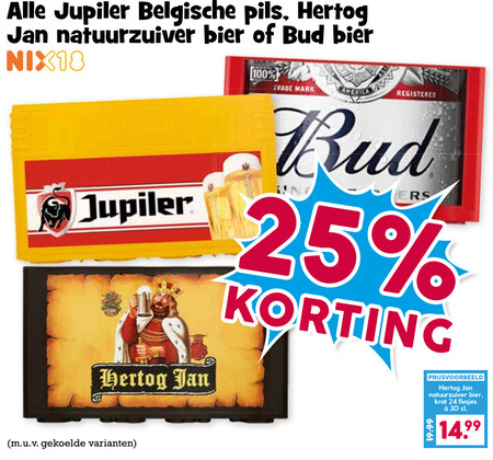 Hertog Jan   krat bier, blikje bier folder aanbieding bij  Boons&nbsp;Markt - details