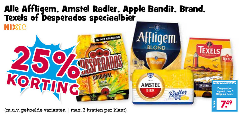 Affligem   krat bier, speciaalbier folder aanbieding bij  Boons&nbsp;Markt - details