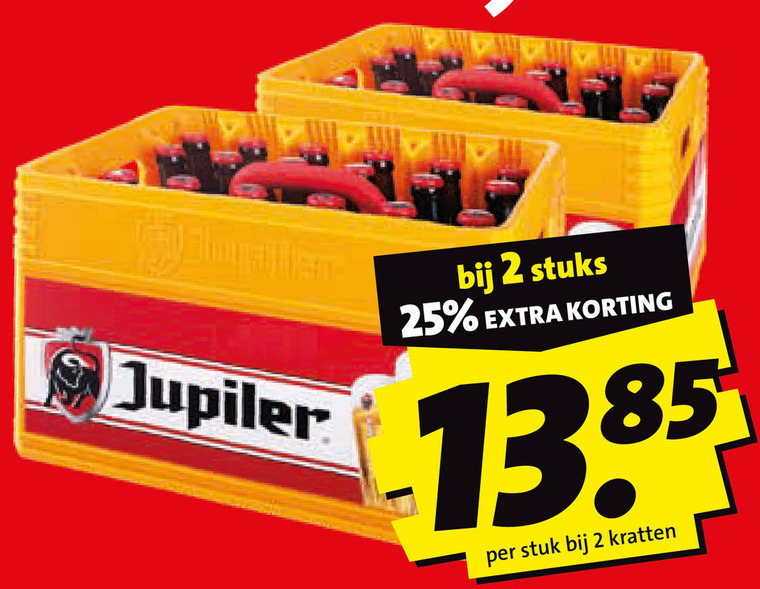 Jupiler   krat bier folder aanbieding bij  Boni - details