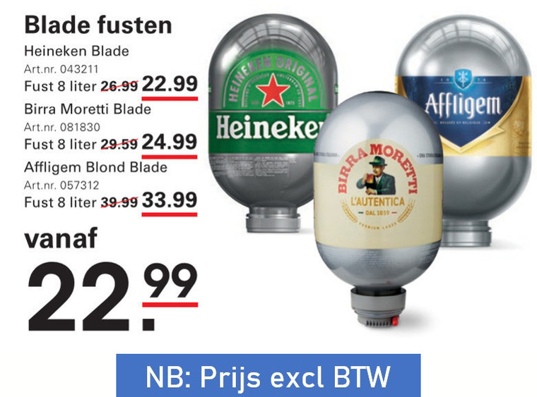 Heineken   biertap folder aanbieding bij  Sligro - details