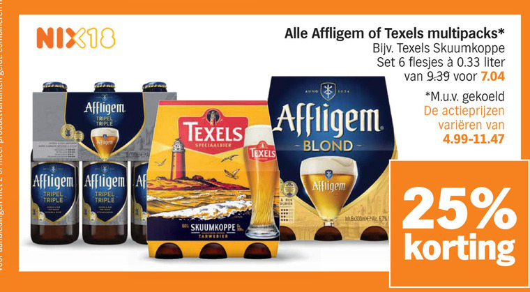 Texels   speciaalbier folder aanbieding bij  Albert Heijn - details