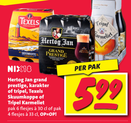 Karmeliet   speciaalbier folder aanbieding bij  Nettorama - details