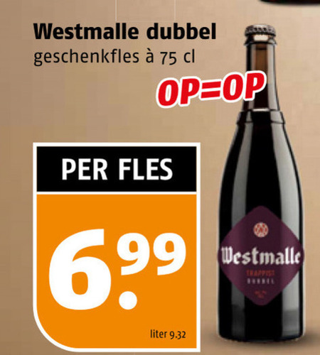 Westmalle   speciaalbier folder aanbieding bij  Poiesz - details