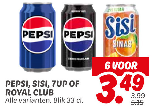 Sisi   cola, frisdrank folder aanbieding bij  Dekamarkt - details