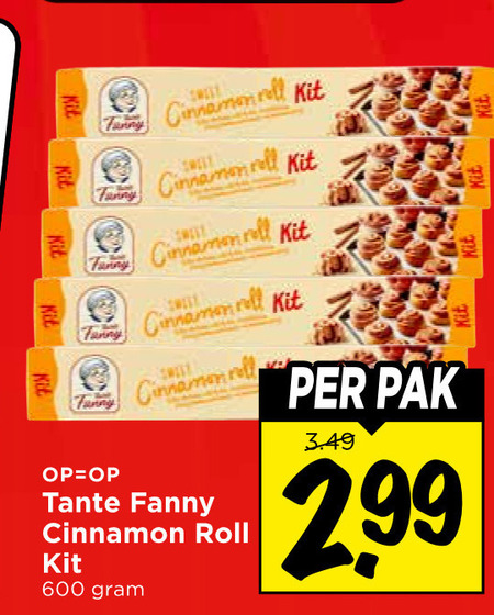 Tante Fanny   vers deeg folder aanbieding bij  Vomar - details