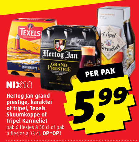 Texels   speciaalbier folder aanbieding bij  Boni - details