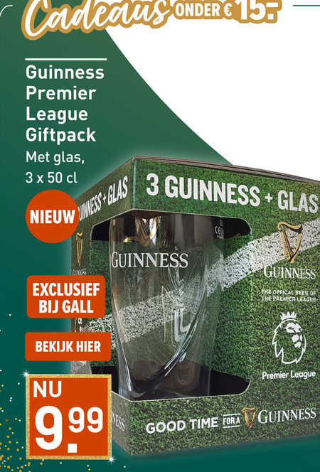 Guinness   speciaalbier folder aanbieding bij  Gall&nbsp;&&nbsp;Gall - details