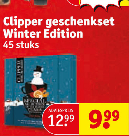 Clipper   thee folder aanbieding bij  Kruidvat - details