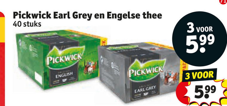 Pickwick   thee folder aanbieding bij  Kruidvat - details
