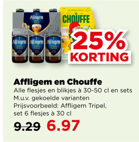 Affligem   speciaalbier folder aanbieding bij  Plus - details