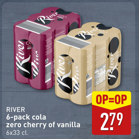 River   cola folder aanbieding bij  Aldi - details