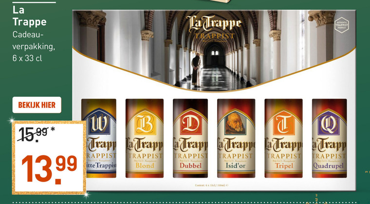 La Trappe   speciaalbier folder aanbieding bij  Gall&nbsp;&&nbsp;Gall - details