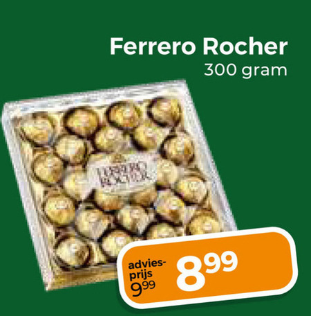 Ferrero Rocher   chocolade folder aanbieding bij  Trekpleister - details