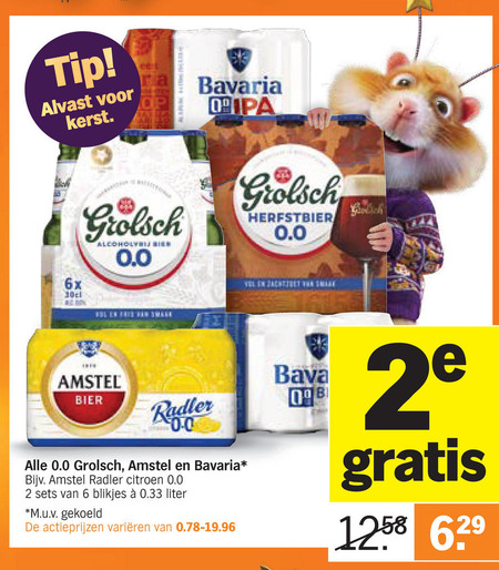 Bavaria   alcoholvrij bier folder aanbieding bij  Albert&nbsp;Heijn - details