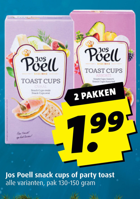 Jos Poell   toast folder aanbieding bij  Boni - details