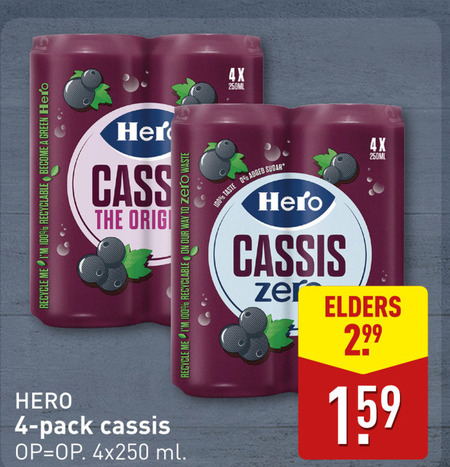 Hero   frisdrank folder aanbieding bij  Aldi - details