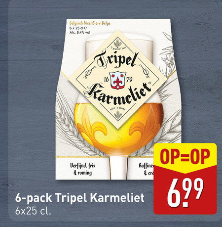 Karmeliet   speciaalbier folder aanbieding bij  Aldi - details