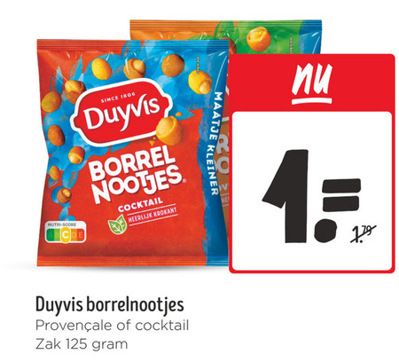 Duyvis   borrelnootjes folder aanbieding bij  Jumbo - details
