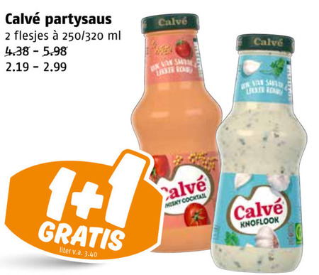 Calve   snacksaus folder aanbieding bij  Poiesz - details