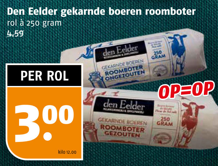 Den Eelder   roomboter folder aanbieding bij  Poiesz - details