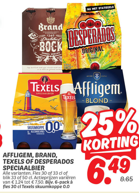 Desperados   speciaalbier folder aanbieding bij  Dekamarkt - details