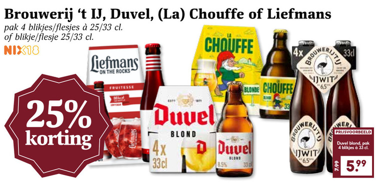 La Chouffe   speciaalbier folder aanbieding bij  Boons&nbsp;Markt - details