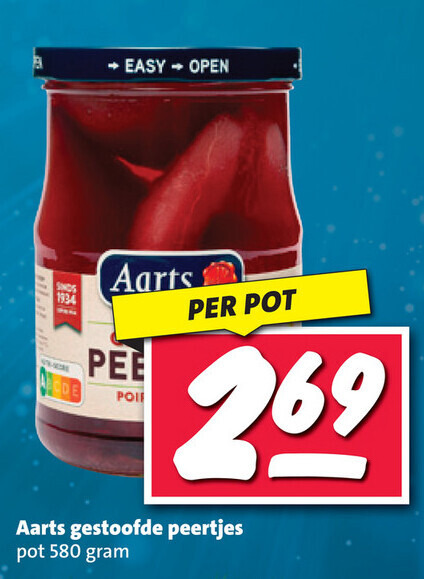 Aarts   stoofperen folder aanbieding bij  Nettorama - details