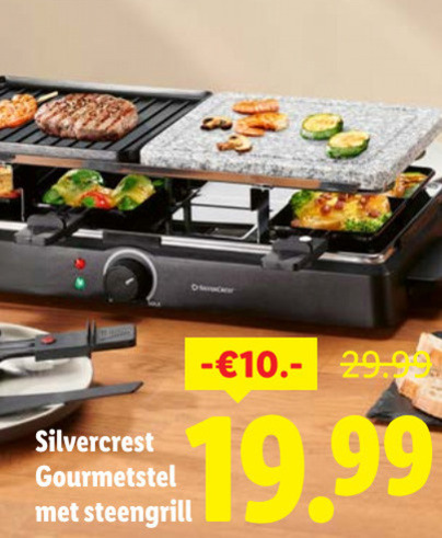 SilverCrest   gourmetset folder aanbieding bij  Lidl - details