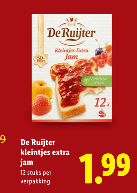 De Ruijter   jam folder aanbieding bij  Lidl - details