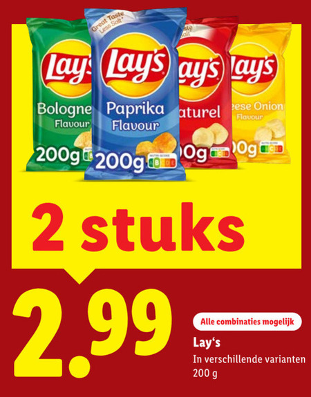 Lays   chips folder aanbieding bij  Lidl - details