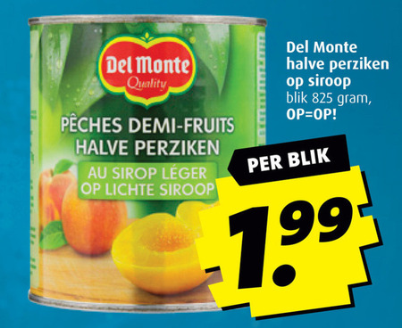 Del Monte   fruitconserven folder aanbieding bij  Boni - details