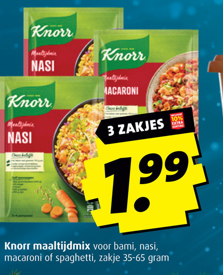 Knorr   maaltijdmix folder aanbieding bij  Boni - details