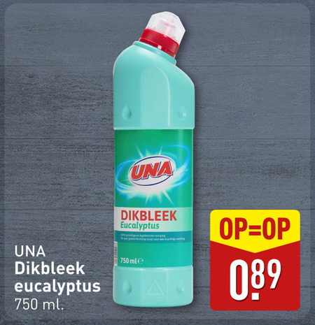 Una   bleekmiddel folder aanbieding bij  Aldi - details