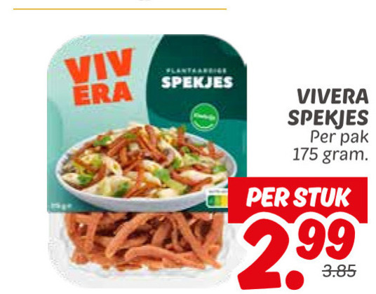 Vivera   vegetarisch folder aanbieding bij  Dekamarkt - details