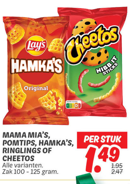 Lays   zoutje folder aanbieding bij  Dekamarkt - details