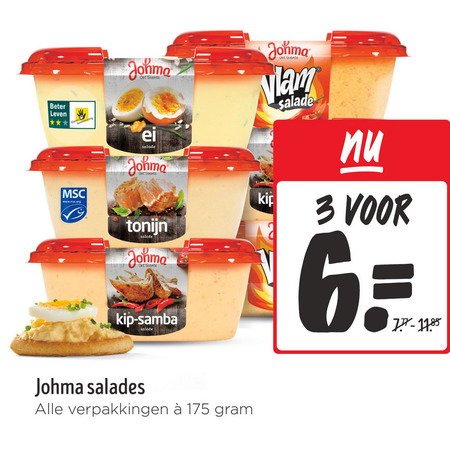 Johma   salade folder aanbieding bij  Jumbo - details